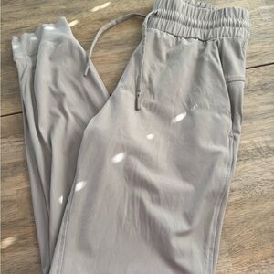 Stylish Beige Travel Joggers